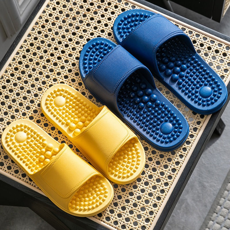 PVC Massage Bathroom Slippers | Non-Slip Unisex | Sultryrich