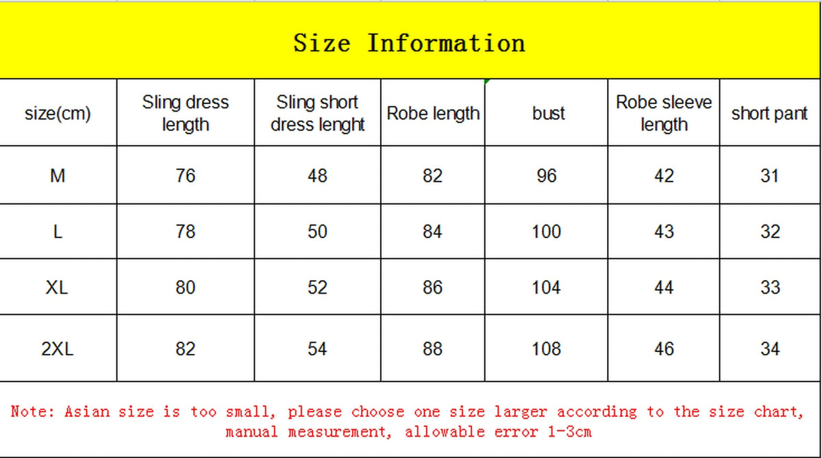 5 Pieces Set Women Pajamas Set