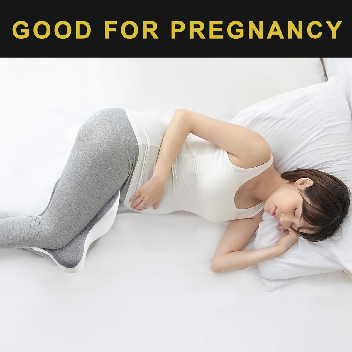 Butterfly-Shaped Memory Foam Leg Pillow for Side Sleepers, Pregnancy Pillow, Knee Pillow, Body Support Pillow