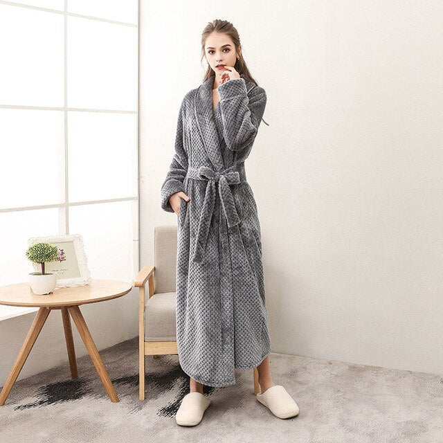 Ice Silk Two-Piece Sleepwear Set | Strapless Dress & Robe | Sultryrich
