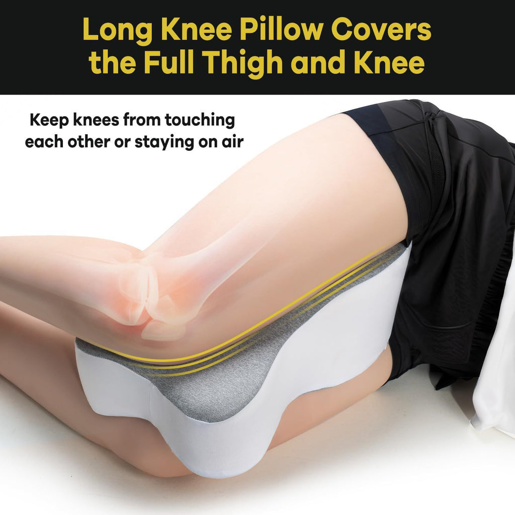 Butterfly-Shaped Memory Foam Leg Pillow for Side Sleepers, Pregnancy Pillow, Knee Pillow, Body Support Pillow