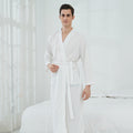 Waffle Bathrobe | Unisex Long Hotel Robe | Sultryrich
