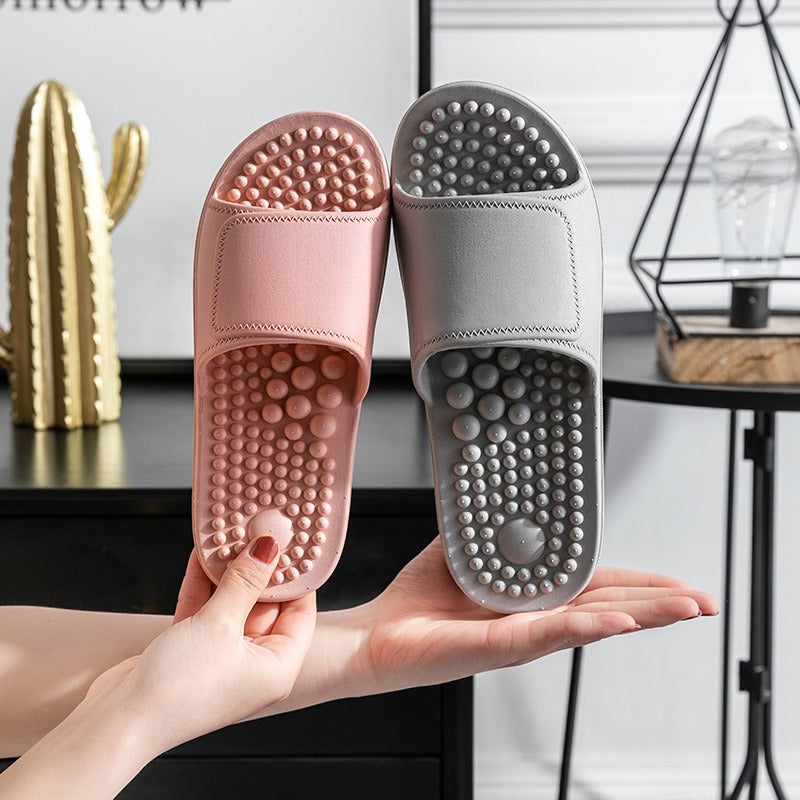PVC Massage Bathroom Slippers | Non-Slip Unisex | Sultryrich
